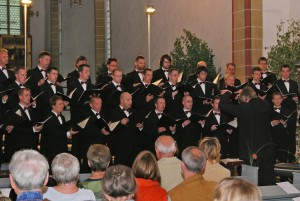 Juli 2007: Gemeinsames Konzert mit Ars Vocalis in Erfurt